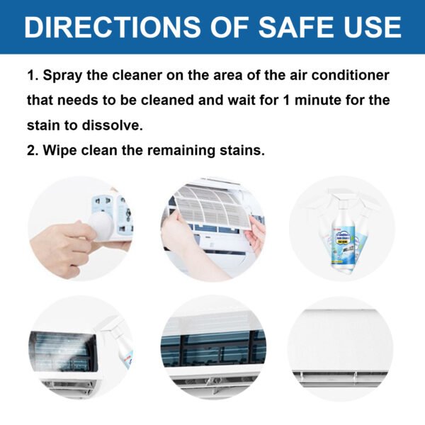 Air Conditioner Purifying Foam Cleaner