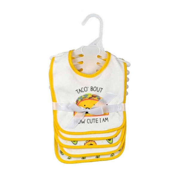 Cotton Baby Bib Set Reusable Feeding