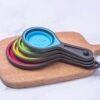 Collapsible Silicone Measuring Spoon Set