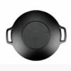 Cast Iron Round BBQ Grill Pan