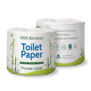 Bamboo Toilet Paper Set
