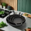 Modern Cast Iron Nonstick Fry Pan