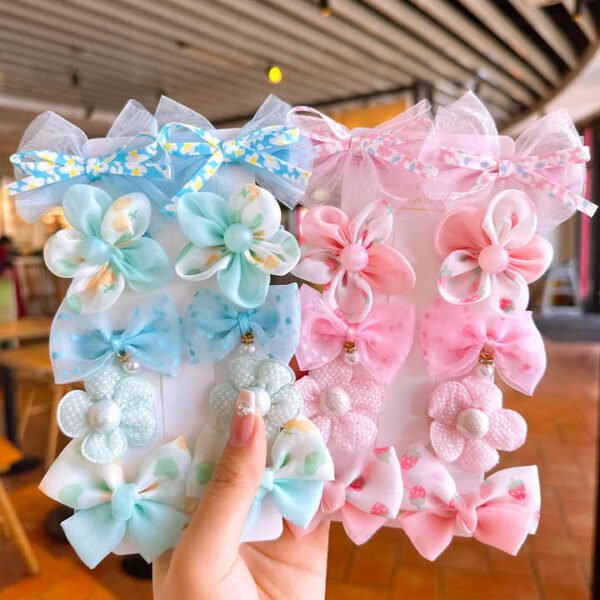 Baby Girls Flower Hairclip Accessory