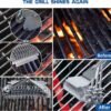 Stainless Steel BBQ Grill Cleaning Brush