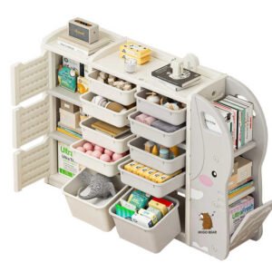 MIGO BEAR Kids Toy Bookshelf