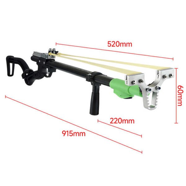 Foldable Slingshot Set with Laser