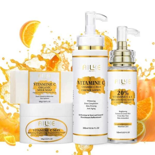 AILKE Organic Vitamin C Skincare Set
