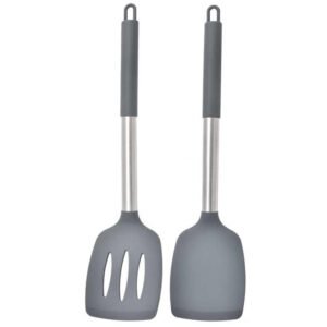 Silicone Spatulas with Stainless Steel