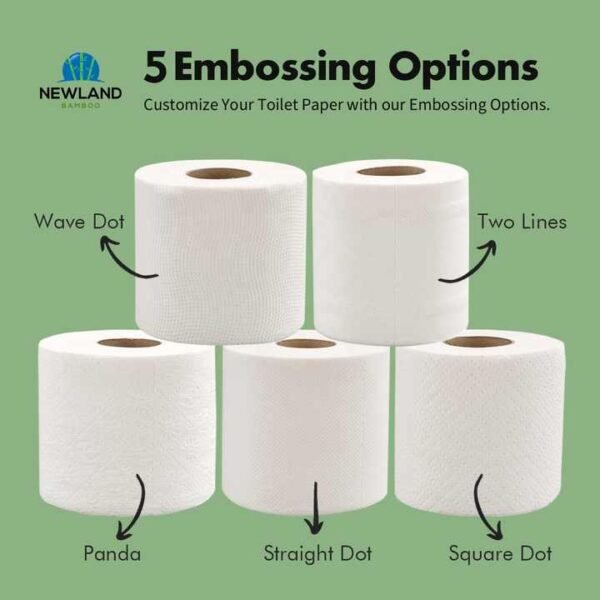 Bamboo Toilet Paper Set