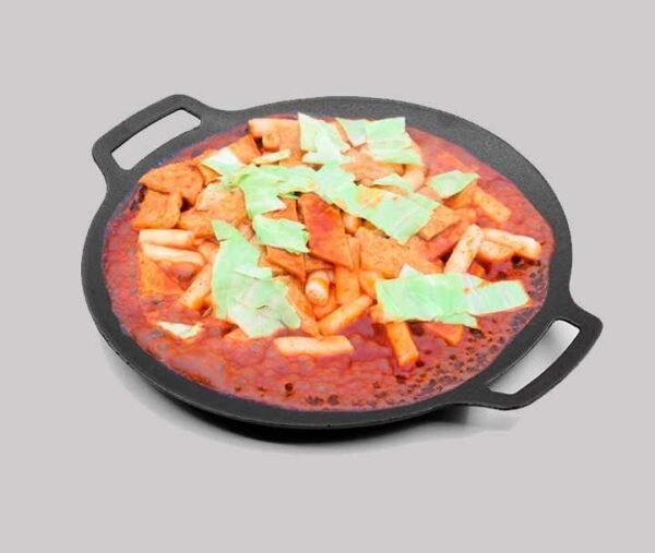 Cast Iron Round BBQ Grill Pan