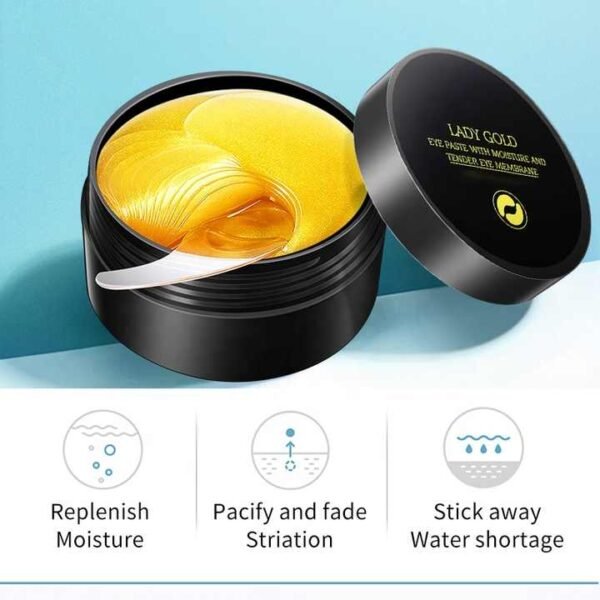 BINGJU Gold Eye Mask for Fine Lines