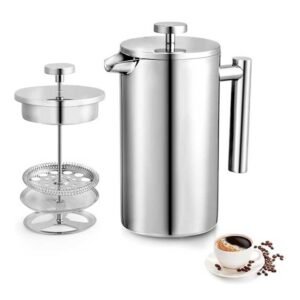 Stainless Steel French Press Coffee Maker