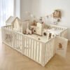 MIGO Bear Kids Playpen Storage Set