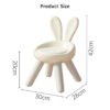 MIGO BEAR Kids Plastic Chair Stool