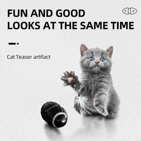 Rechargeable Electric Interactive Cat Ball