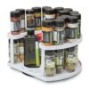 Rotating 2-Tier Spice Rack Organizer