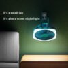 Portable Mini Fan with Night Light
