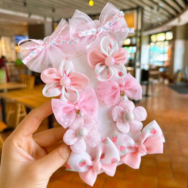 Baby Girls Flower Hairclip Accessory