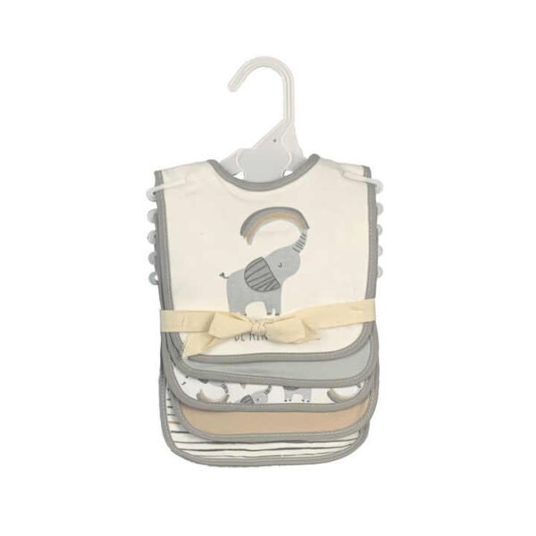 Cotton Baby Bib Set Reusable Feeding