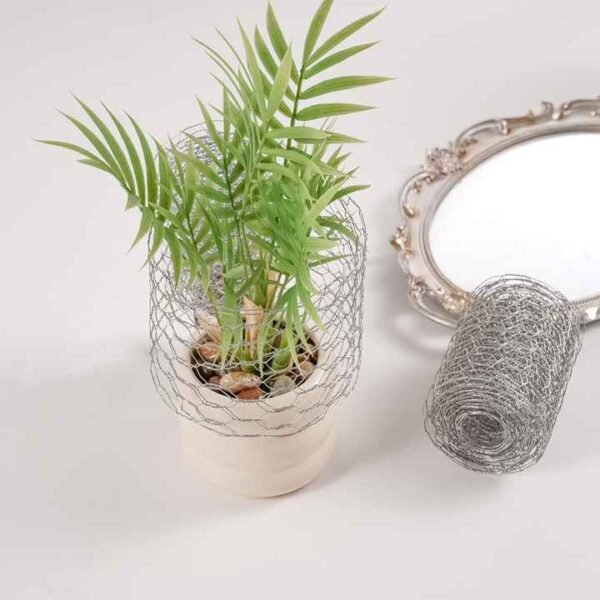 Galvanized Hexagonal Mesh Garden Grid