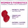 Women's Probiotics with Cranberry Gummies