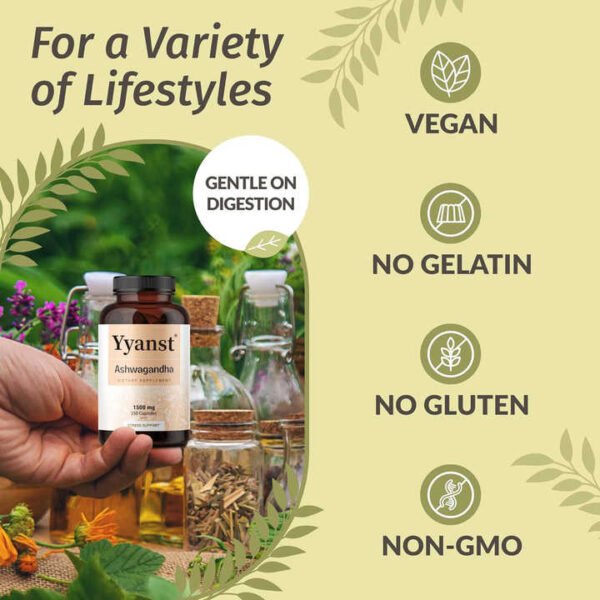 Vegan Ashwagandha Root Capsules