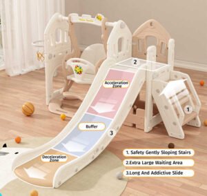 MIGO Bear Kids Playset with Slide