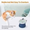 Easy Clean Durable Ceramic Raised Pet Bowl