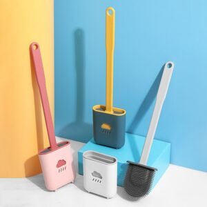 Silicone Wall-Mounted Toilet Brush