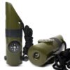 Multifunction Survival Whistle Compass Tool