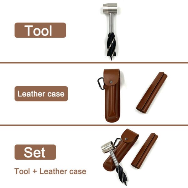 Outdoor Survival Hand Drill Tool